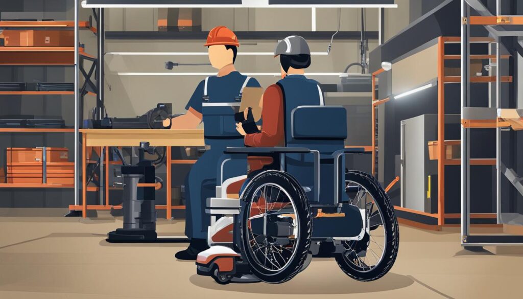 電動輪椅維修工操作技能的認證機制建立