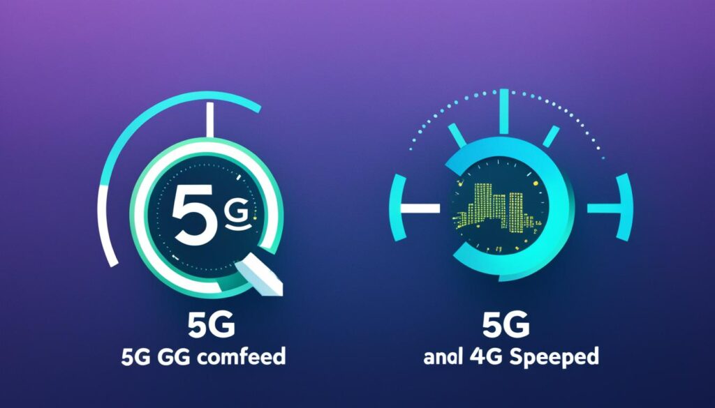 5G與4G下載速度比較