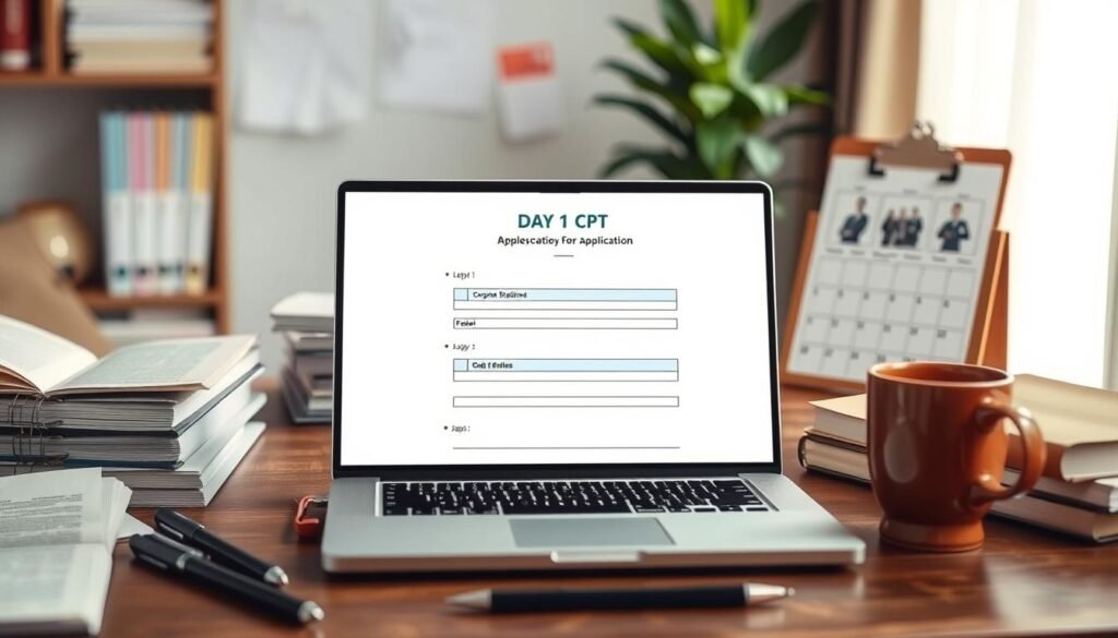 Day 1 CPT Application Process