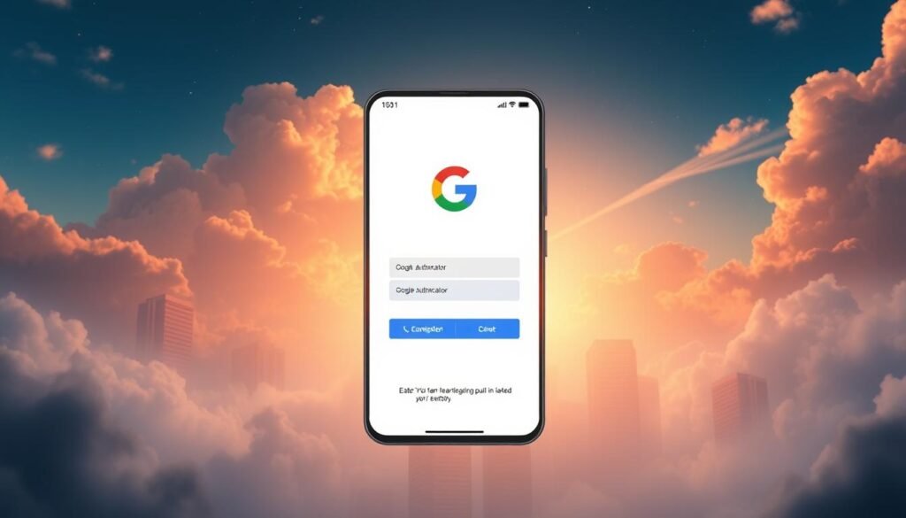 Google Authenticator App 示意圖 Google Authenticator App 示意圖