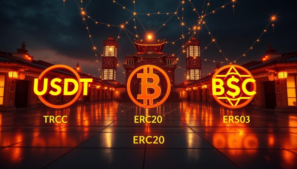 USDT TRC20 ERC20 BSC 區別 USDT TRC20 ERC20 BSC 區別