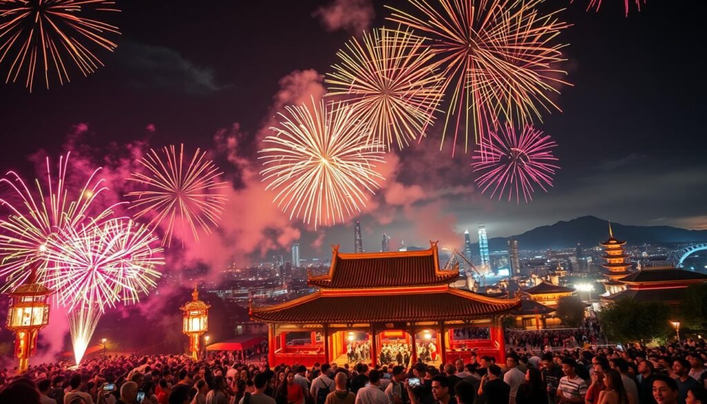 煙火在慶典中的應用