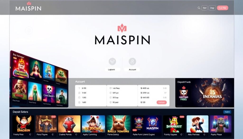 邁斯娛樂城使用者介面