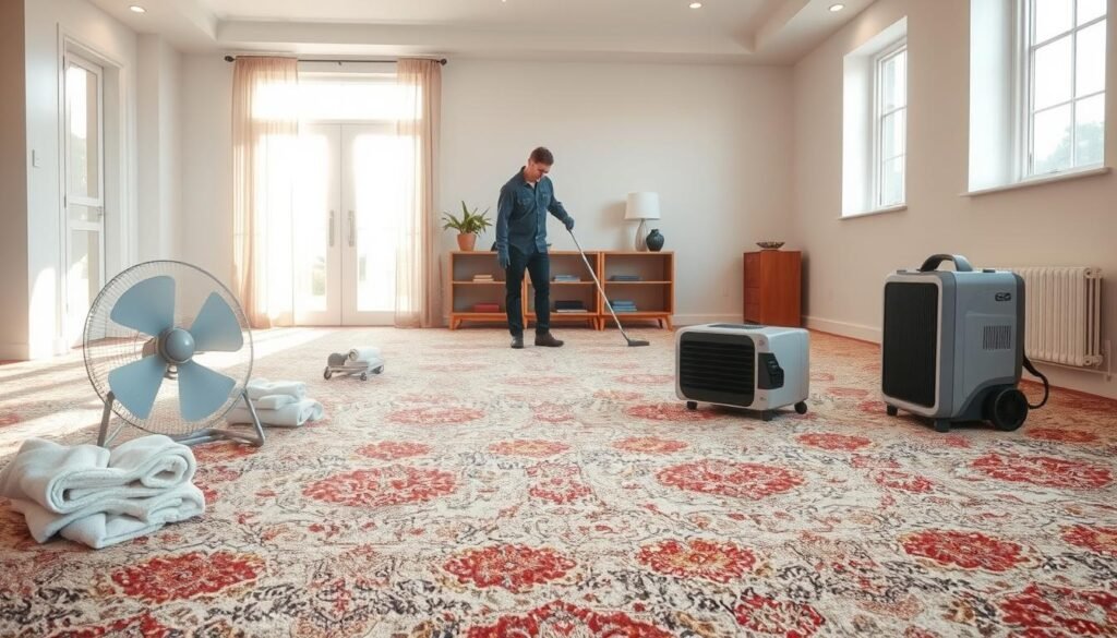 地毯清潔乾燥技巧