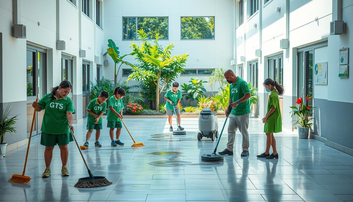 Read more about the article 清潔公司為學校提供的環保清潔解決方案