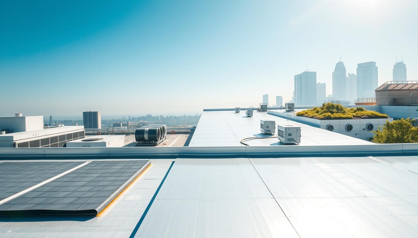 You are currently viewing Energy Efficiency Benefits of Modern Flat Roofing Sheets for Commercial Buildings